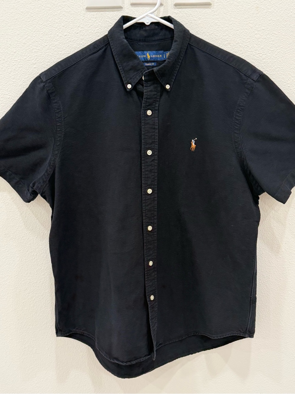 Ralph Lauren Men’s Short-Sleeve Button-Down Shirt - Black
